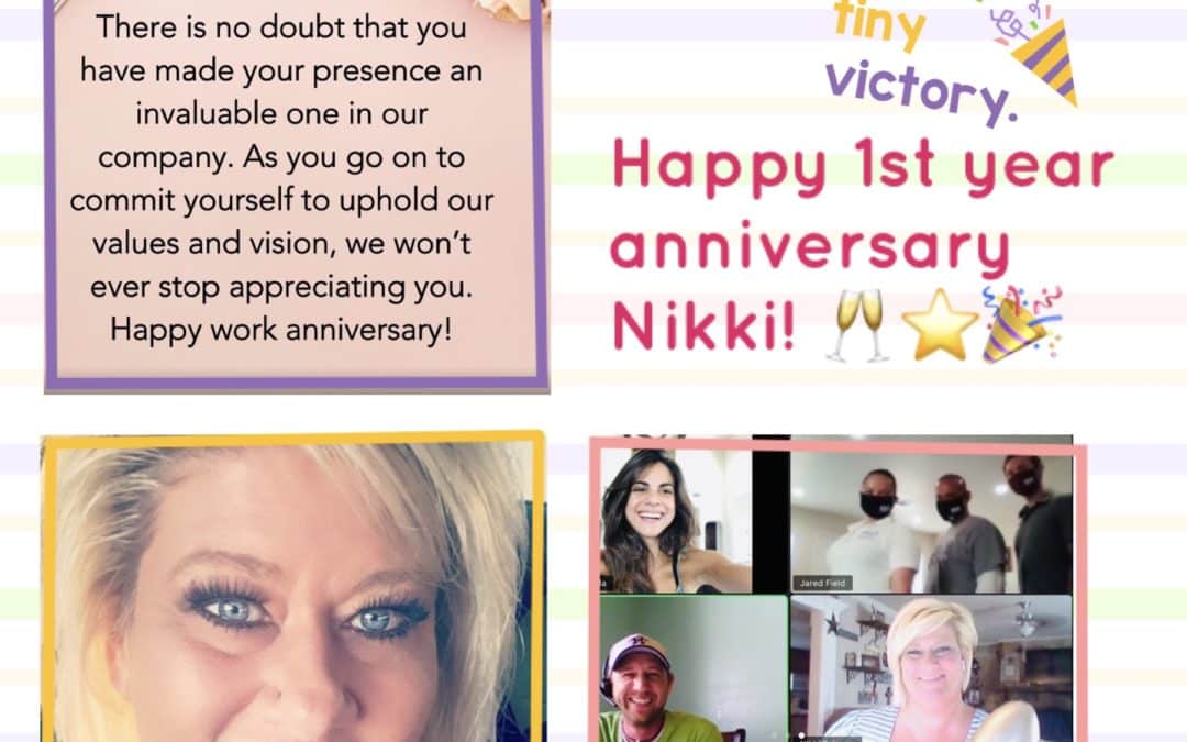 Happy 1st year anniversary Nikki!