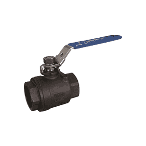 floating ball valve thread socket carbon steel lever operated